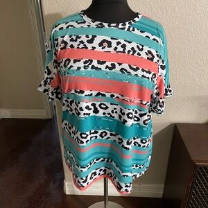 Southern Stitch Colorful T-Shirt